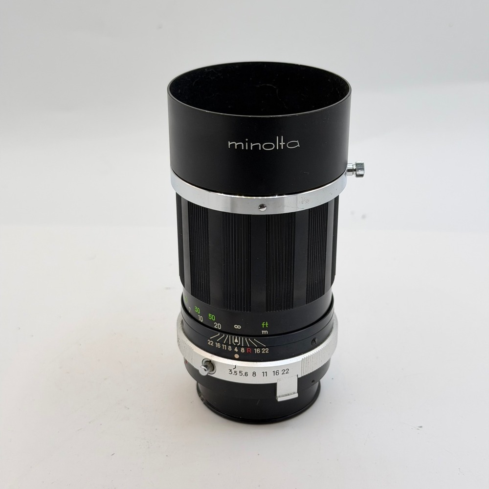 Minolta MC Tele Rokkor-QD 135mm f3.5 Lens with Hood and Case 1113224 - Picture 13 of 13